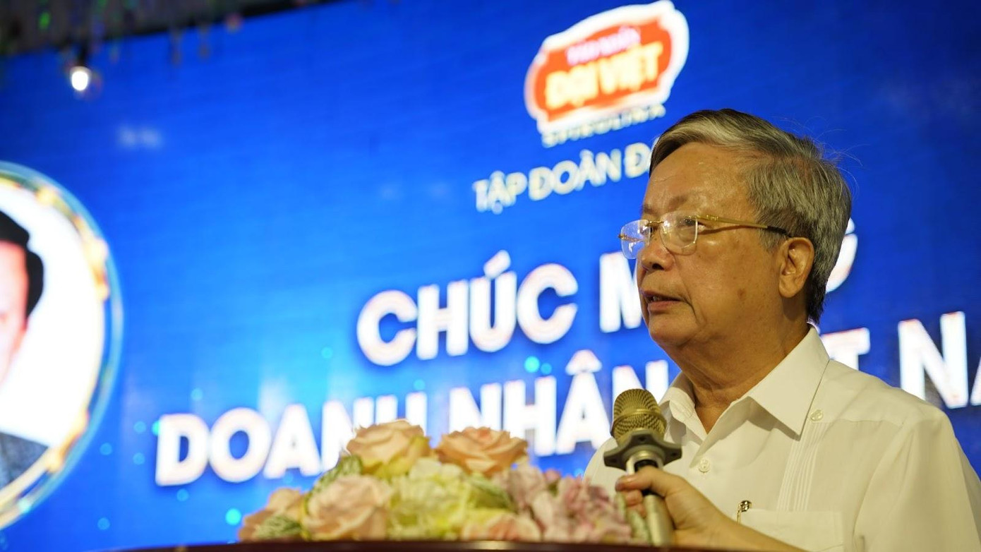 Ông Nguyễn Hồng Quân - Chủ tịch Trung ương GDCSSKCĐ Việt Nam phát biểu tại chương trình