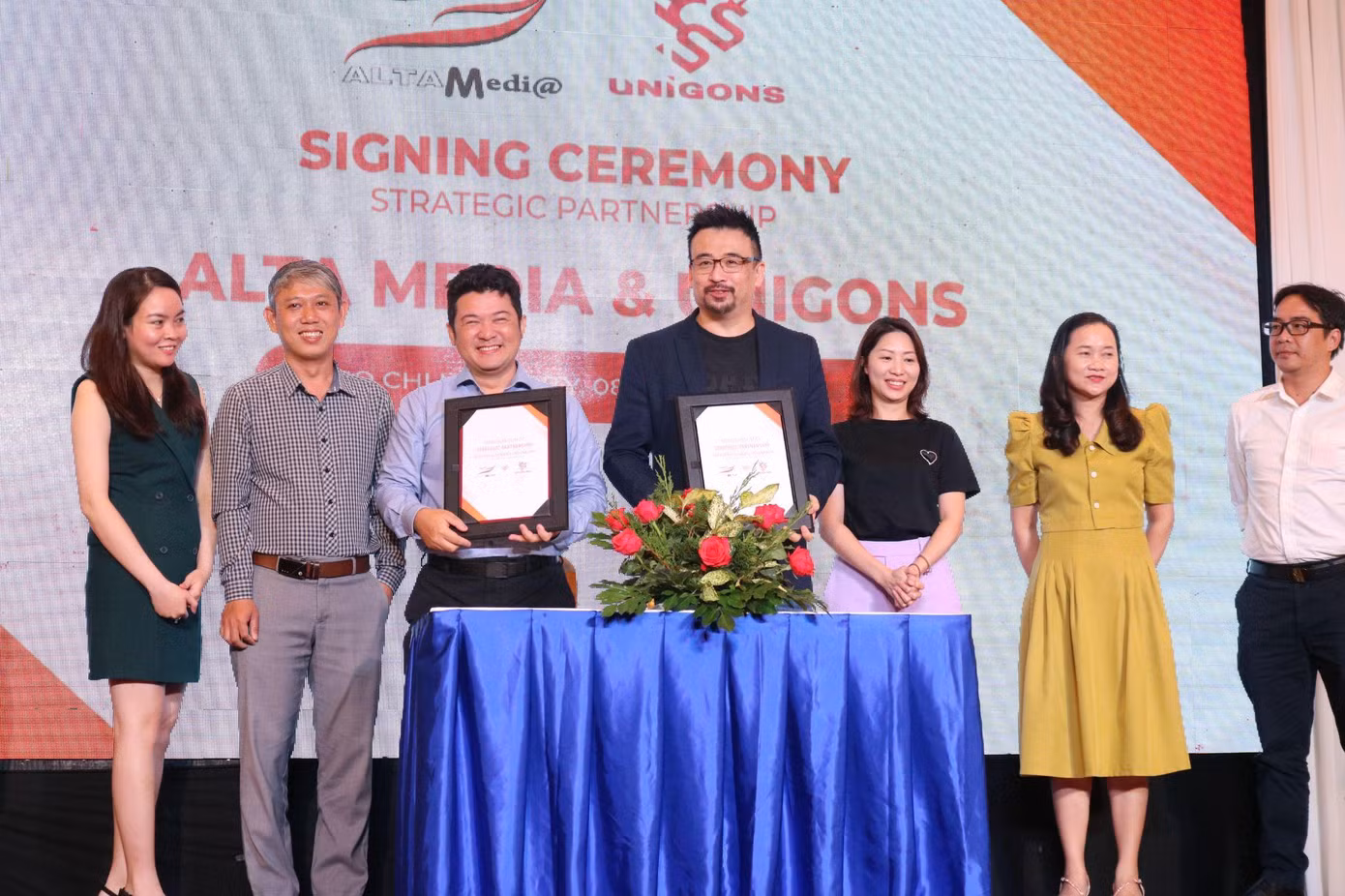 Unigons chính thức bắt tay hợp tác cùng Alta Media
