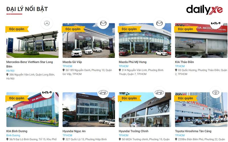Nhiều showroom khuyến mãi giá tốt Nhiều showroom khuyến mãi giá tốt
