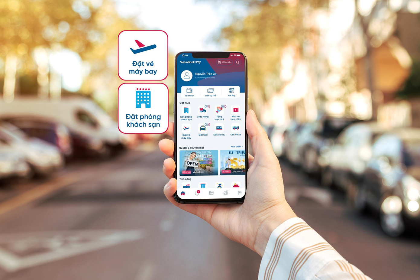Mã IPAY200 – Giảm ngay 200.000 đồng khi đặt phòng khách sạn trên ứng dụng VietinBank iPay Mobile từ nay tới 20/11. Mã IPAY200 – Giảm ngay 200.000 đồng khi đặt phòng khách sạn trên ứng dụng VietinBank iPay Mobile từ nay tới 20/11.