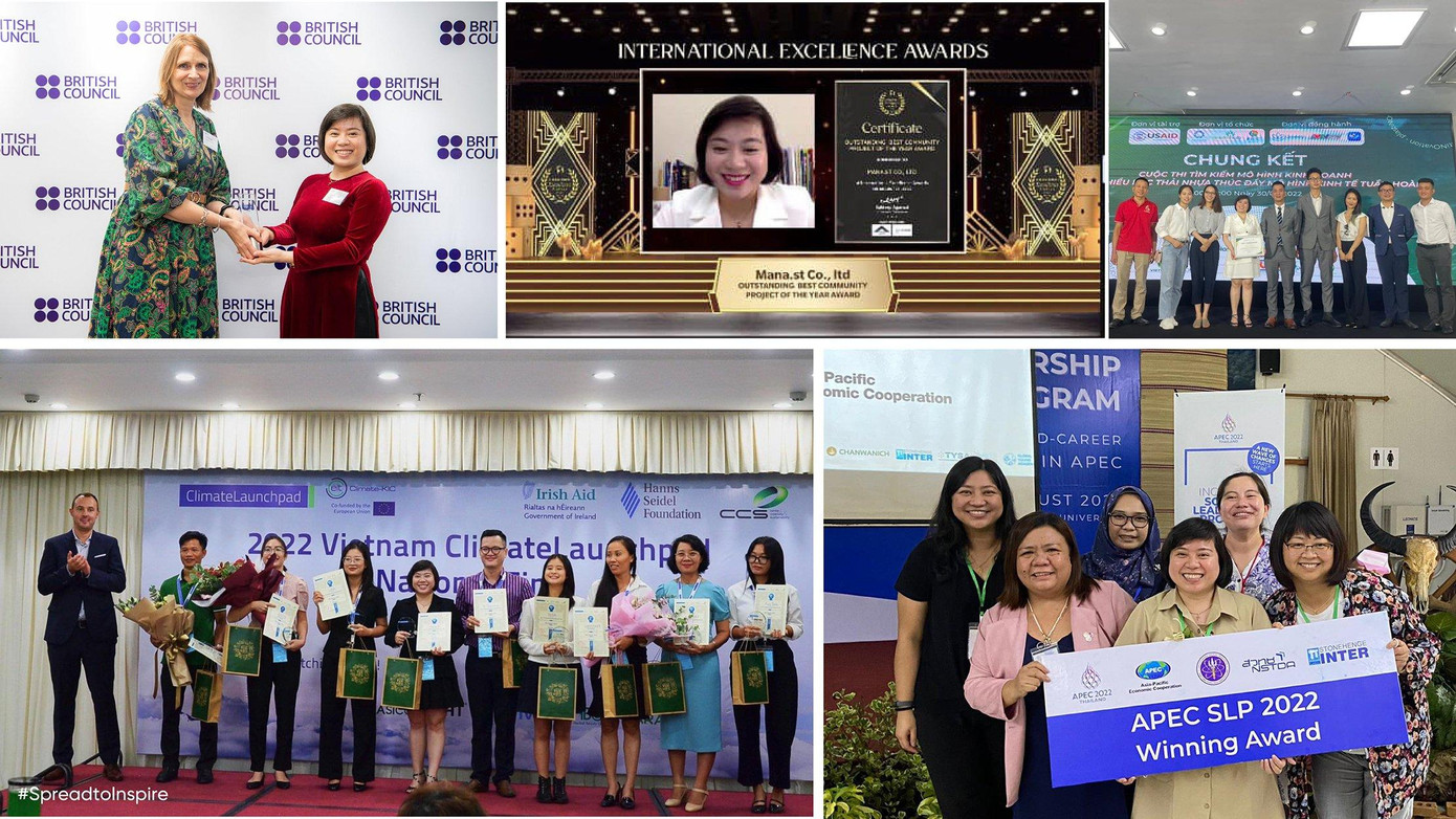 Giải thưởng Cựu sinh viên Anh chính là đòn bẩy cho những thành công của chị Phương và doanh nghiệp Mana.st