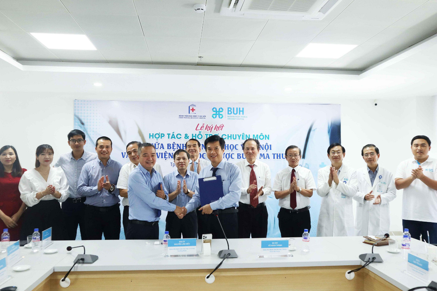 Ký kết hợp tác giữa Bệnh viện ĐH Y Hà Nội và Bệnh viện ĐH Y Dược Buôn Ma Thuột