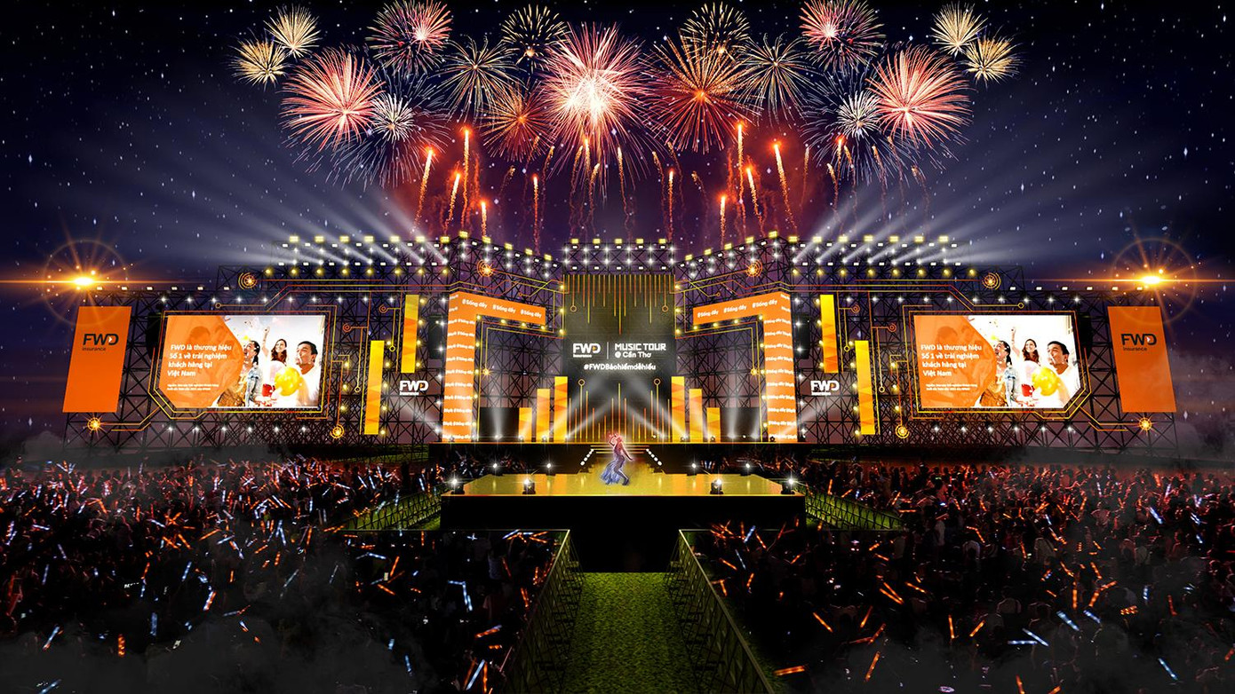 Những màn trình diễn đỉnh cao với sân khấu tầm cỡ chắc chắn sẽ thỏa lòng các tín đồ lễ hội ngoài trời.