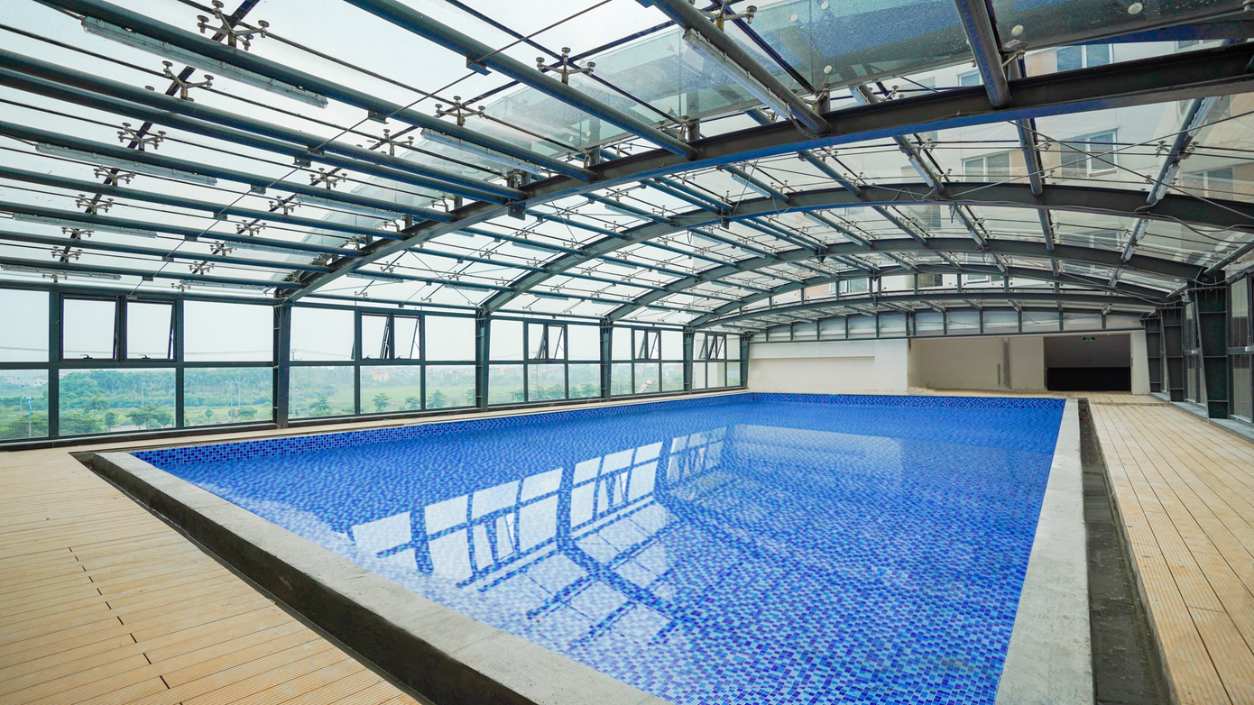 Bể bơi bốn mùa dành cho cư dân tòa Park 1 &amp; Park 2