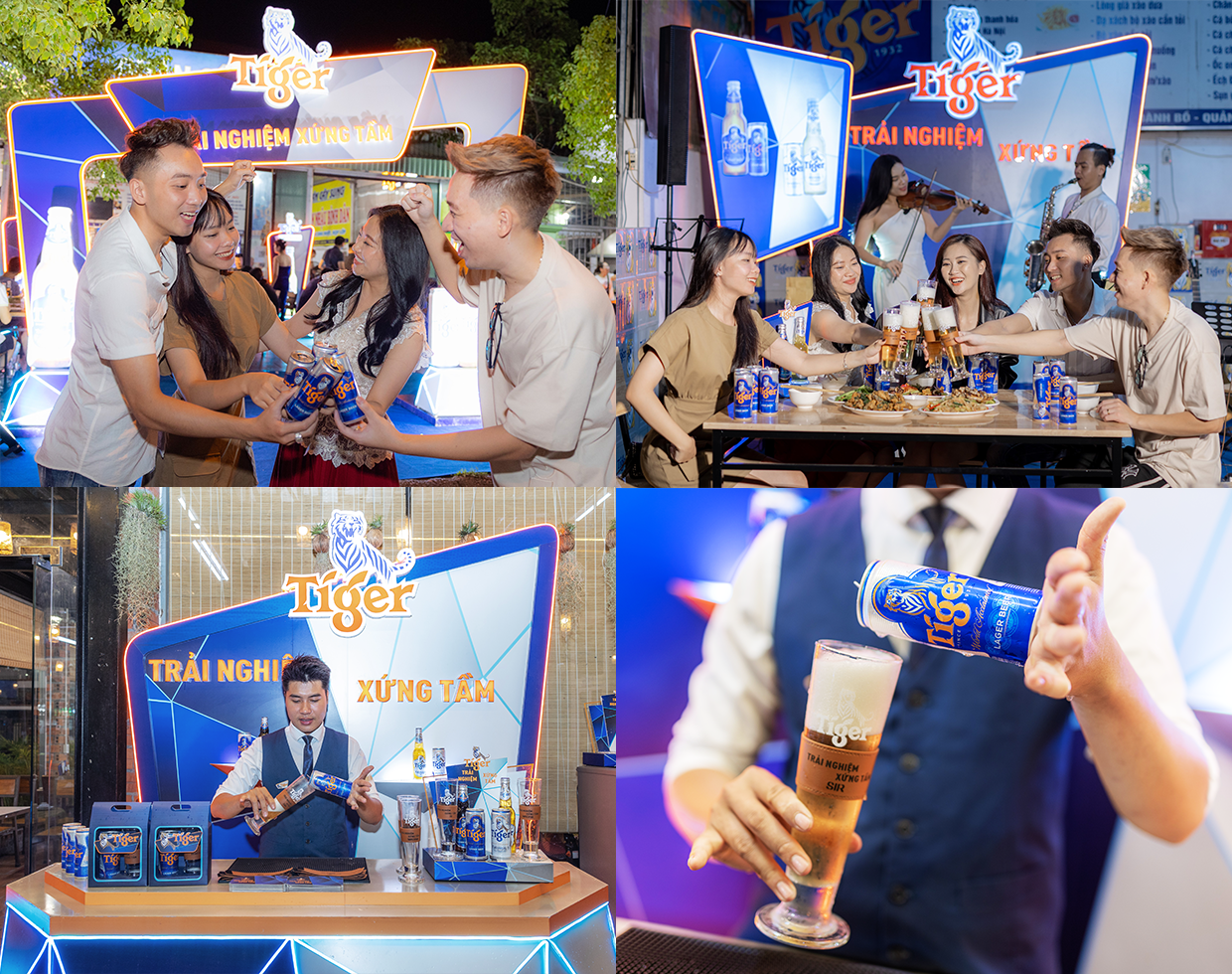 Những “trải nghiệm xứng tầm” lần đầu được Tiger giới thiệu: thưởng bia với quy trình phục vụ chuẩn đẳng cấp và không gian âm nhạc tinh tế Những “trải nghiệm xứng tầm” lần đầu được Tiger giới thiệu: thưởng bia với quy trình phục vụ chuẩn đẳng cấp và không gian âm nhạc tinh tế