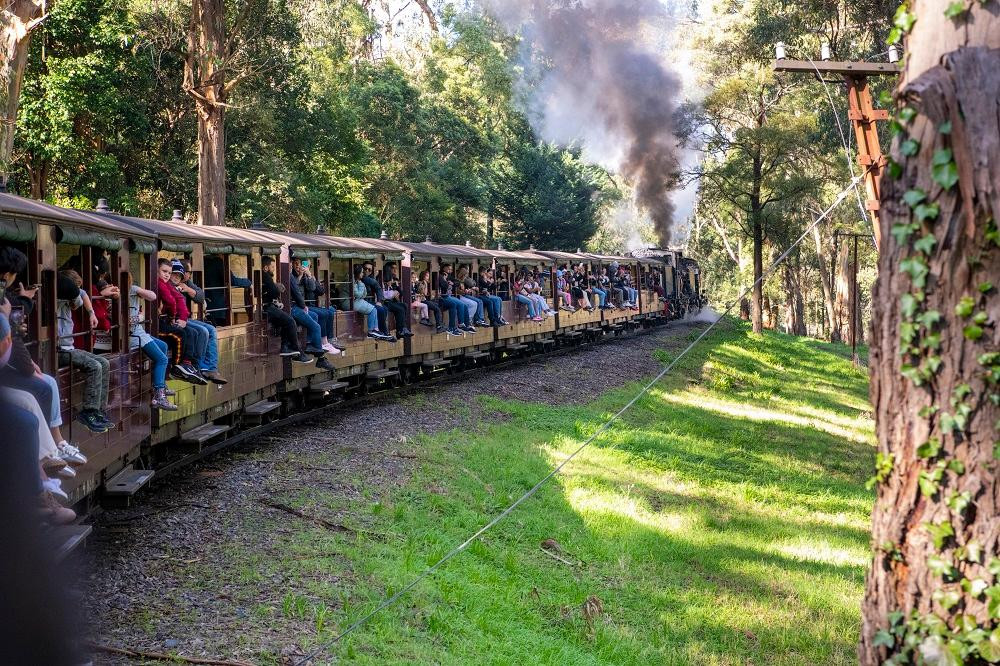 Đoàn tàu hỏa hơi nước Puffing Billy