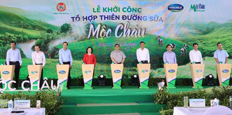 Dự án Thiên đường sữa Mộc Châu chính thức khởi công vào tháng 5.2022 Dự án Thiên đường sữa Mộc Châu chính thức khởi công vào tháng 5.2022