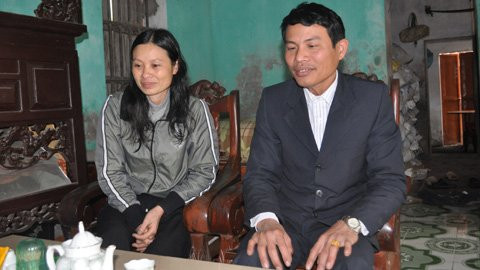 Anh Việt và vợ - chị Lê Thị Thảnh