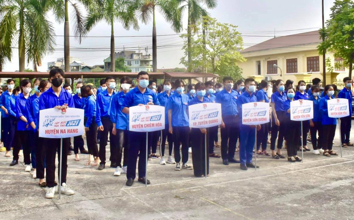 Lễ ra quân Tiếp sức mùa thi 2021 Lễ ra quân Tiếp sức mùa thi 2021