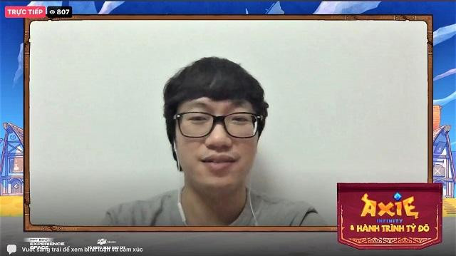 Nguyễn Thành Trung chia sẻ trong chương trình.