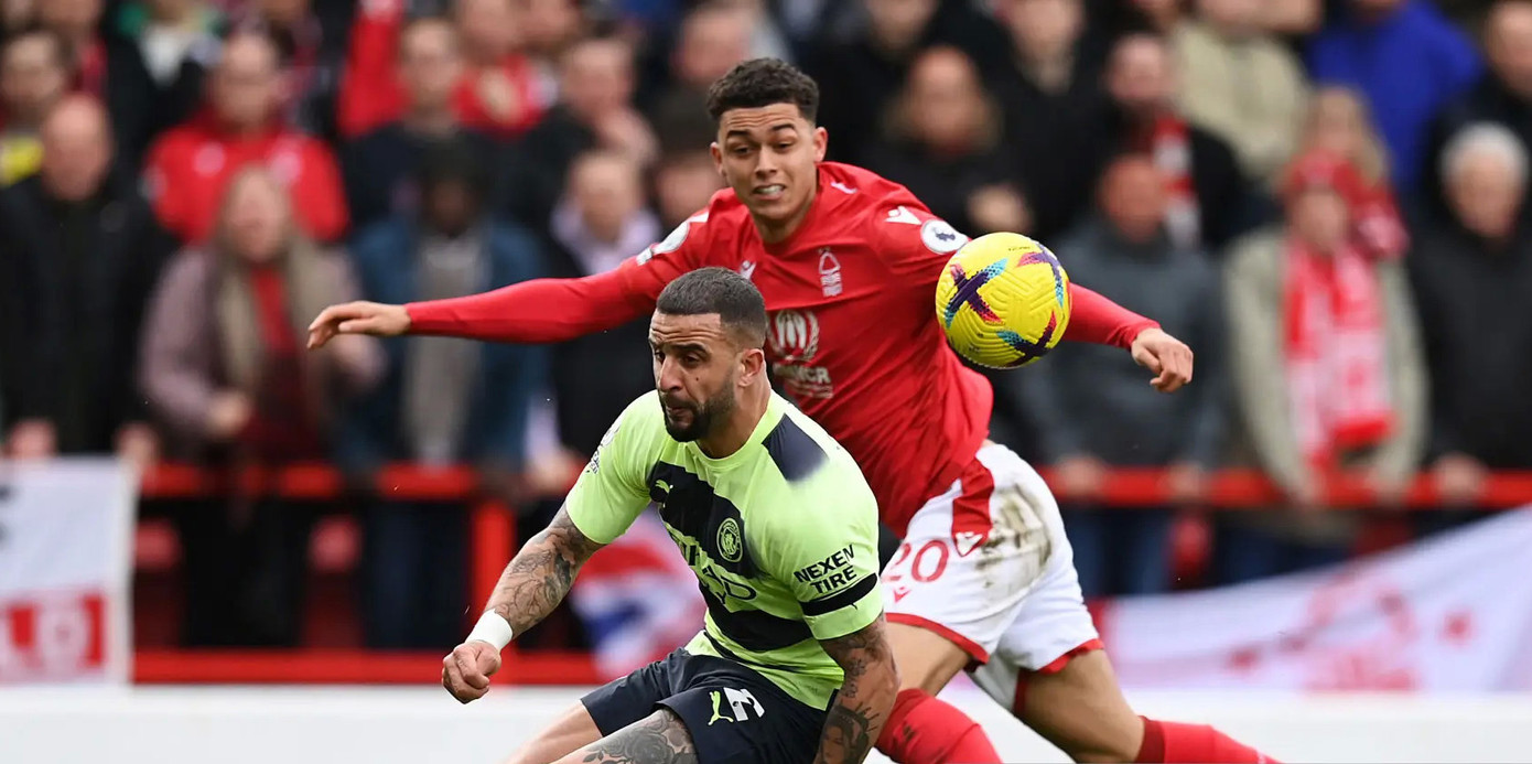 Bị Nottingham chia điểm, Man City mất ngôi đầu về lại tay Arsenal ảnh 8 Bị Nottingham chia điểm, Man City mất ngôi đầu về lại tay Arsenal ảnh 8