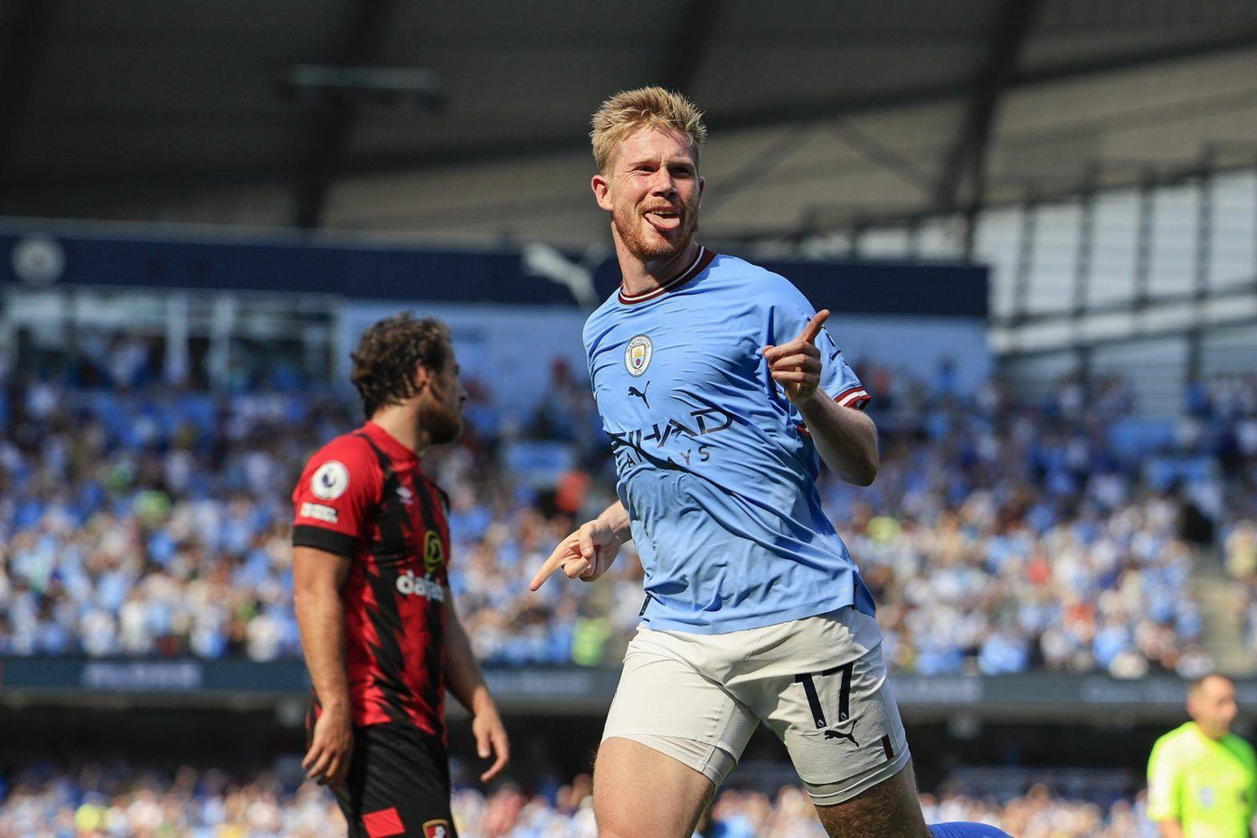 De Bruyne tỏa sáng giúp Man City thắng dễ De Bruyne tỏa sáng giúp Man City thắng dễ