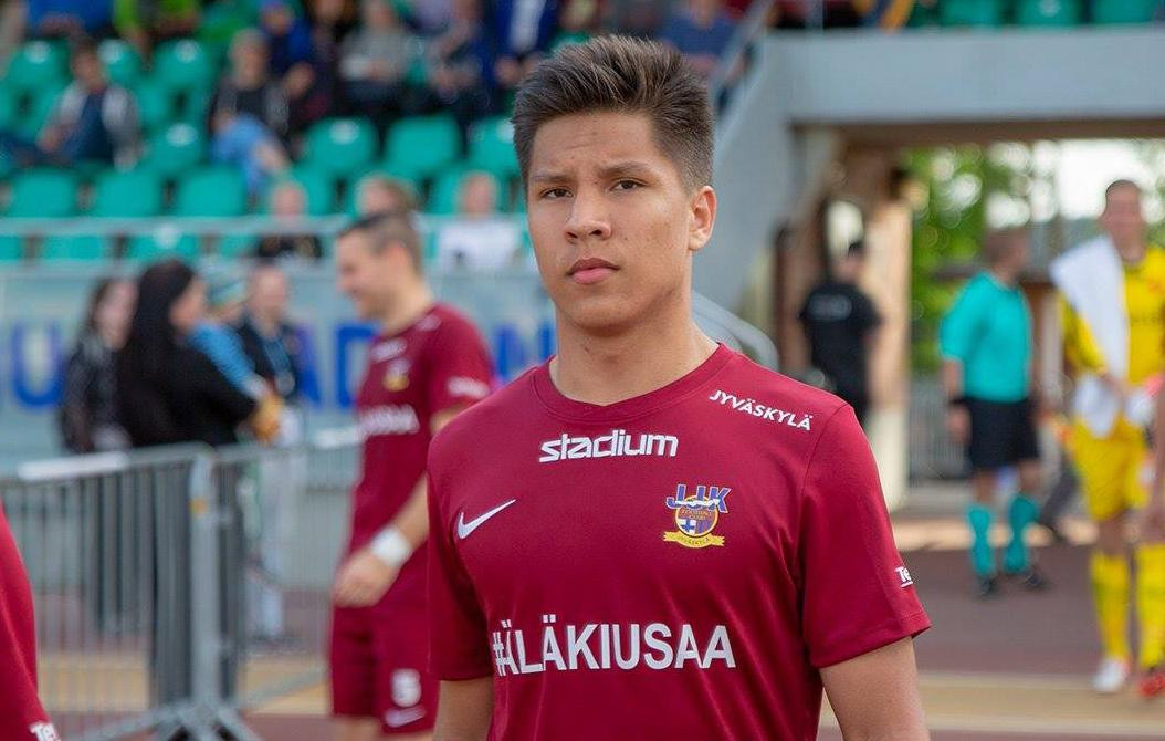 Nooa Laine đang thi đấu tại Phần Lan