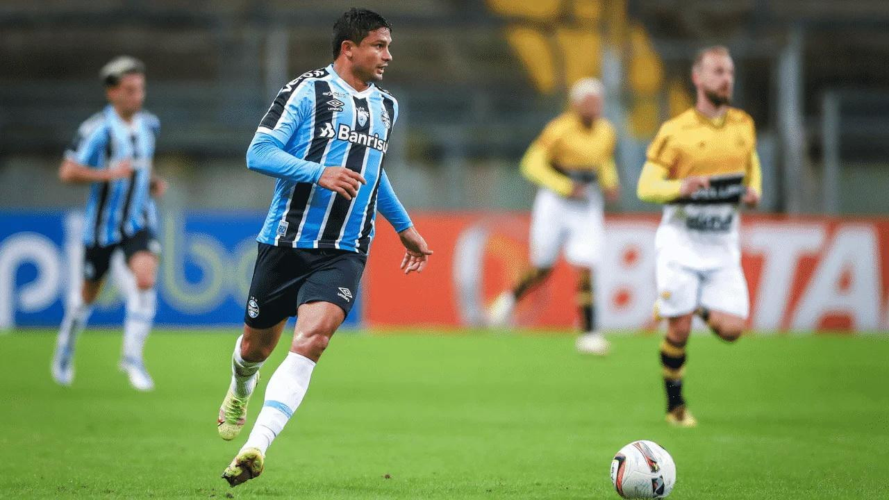 Elkeson trong màu áo Gremio