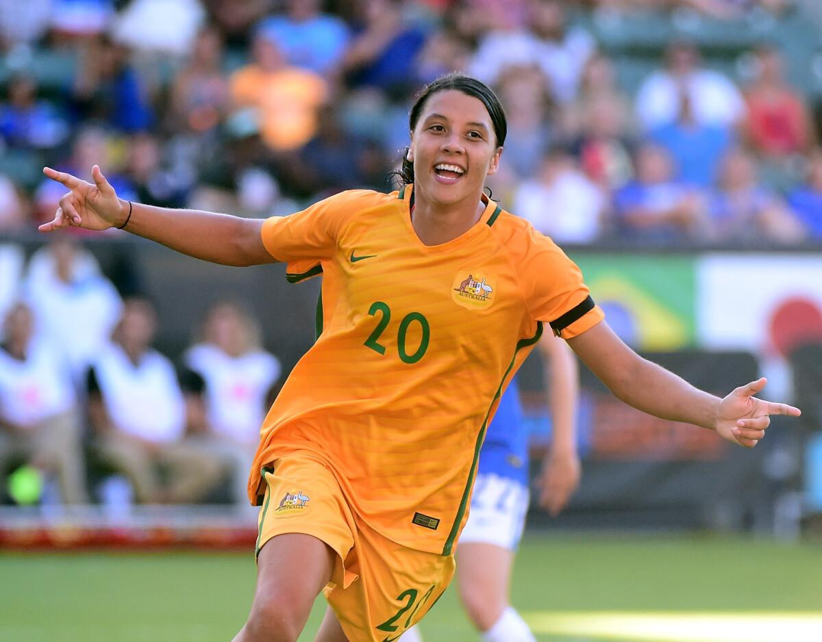 Sam Kerr là tiền đạo nữ hàng đầu thế giới Sam Kerr là tiền đạo nữ hàng đầu thế giới