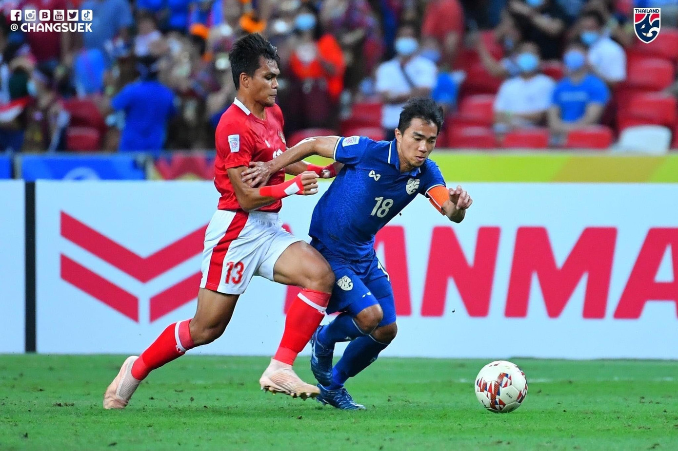 Thái Lan sẽ phải quen với cuộc sống không Chanathip tại vòng loại Asian Cup Thái Lan sẽ phải quen với cuộc sống không Chanathip tại vòng loại Asian Cup