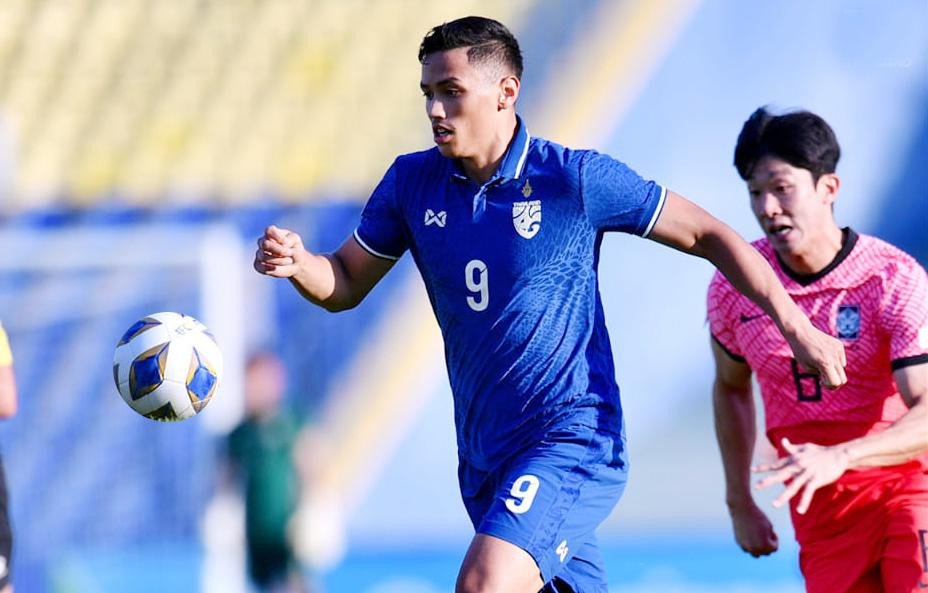 Thái Lan thua Hàn Quốc 0-1 và bị loại khỏi U23 châu Á 2022