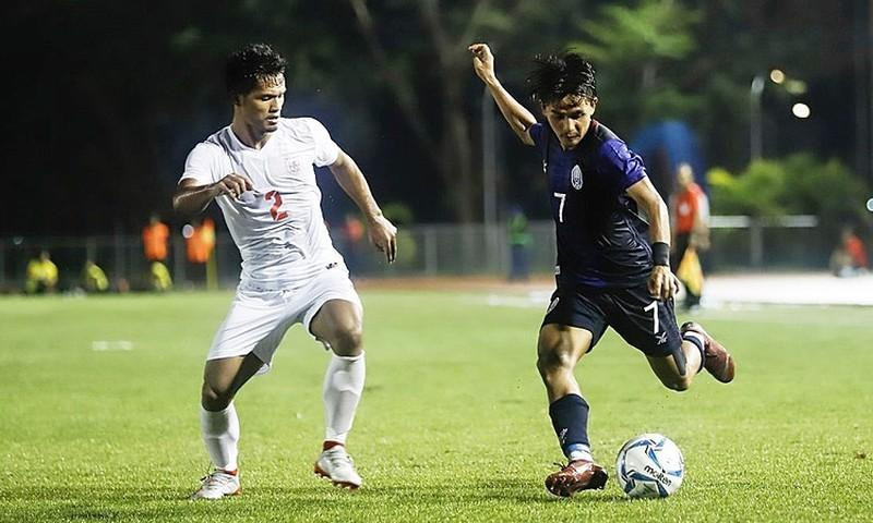 Chanthea là một trong số ít các chân sút chất lượng của Campuchia Chanthea là một trong số ít các chân sút chất lượng của Campuchia