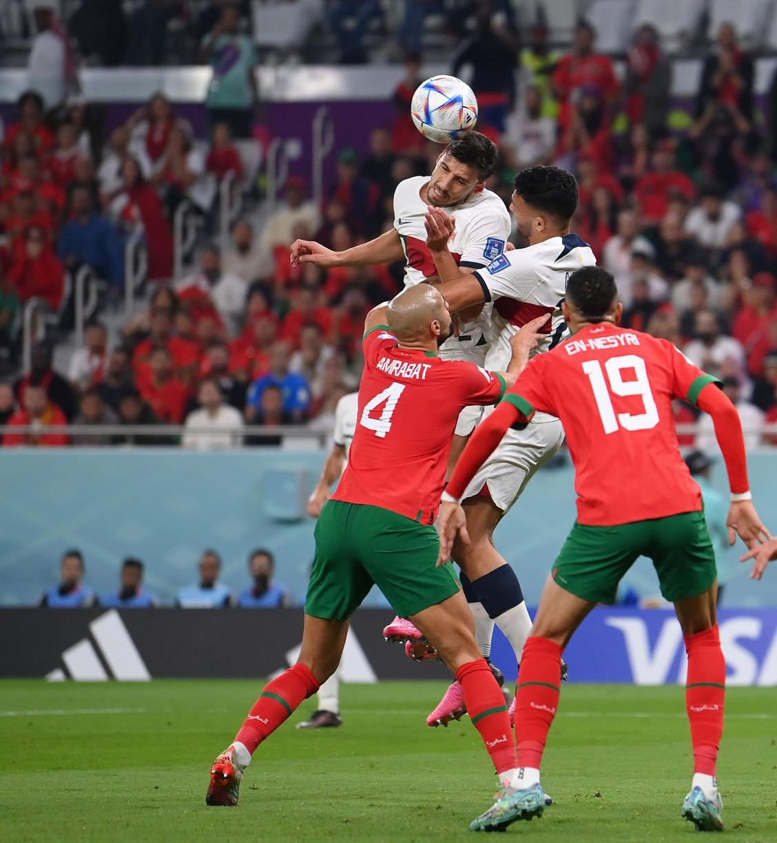 Đánh bại Bồ Đào Nha 1-0, Morocco ghi tên vào lịch sử World Cup ảnh 14 Đánh bại Bồ Đào Nha 1-0, Morocco ghi tên vào lịch sử World Cup ảnh 14