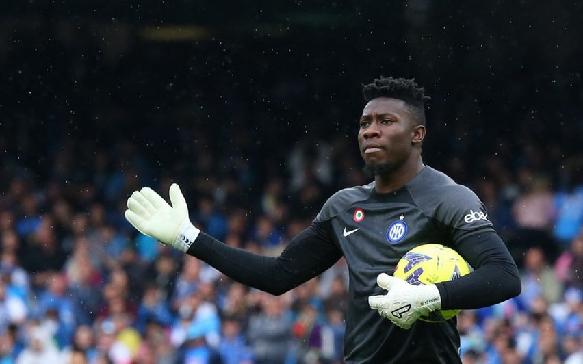 Onana để lại ấn tượng trong màu áo Inter Onana để lại ấn tượng trong màu áo Inter