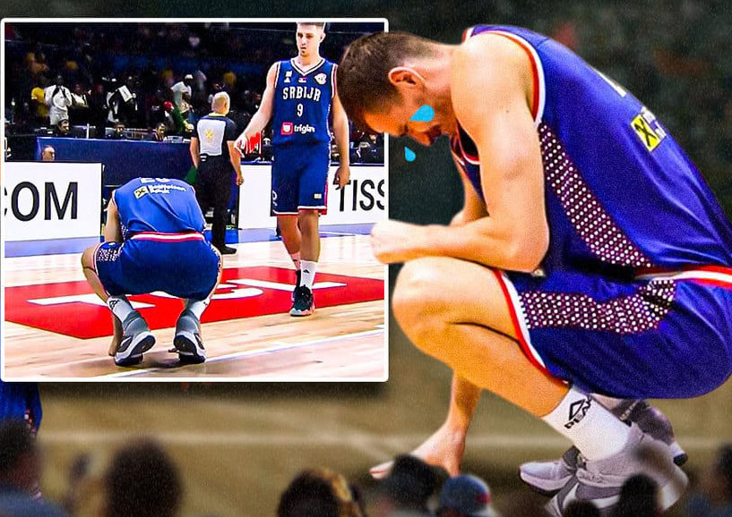 Simanic không thể tiếp tục sau pha tình huống dính chấn thương ở thận