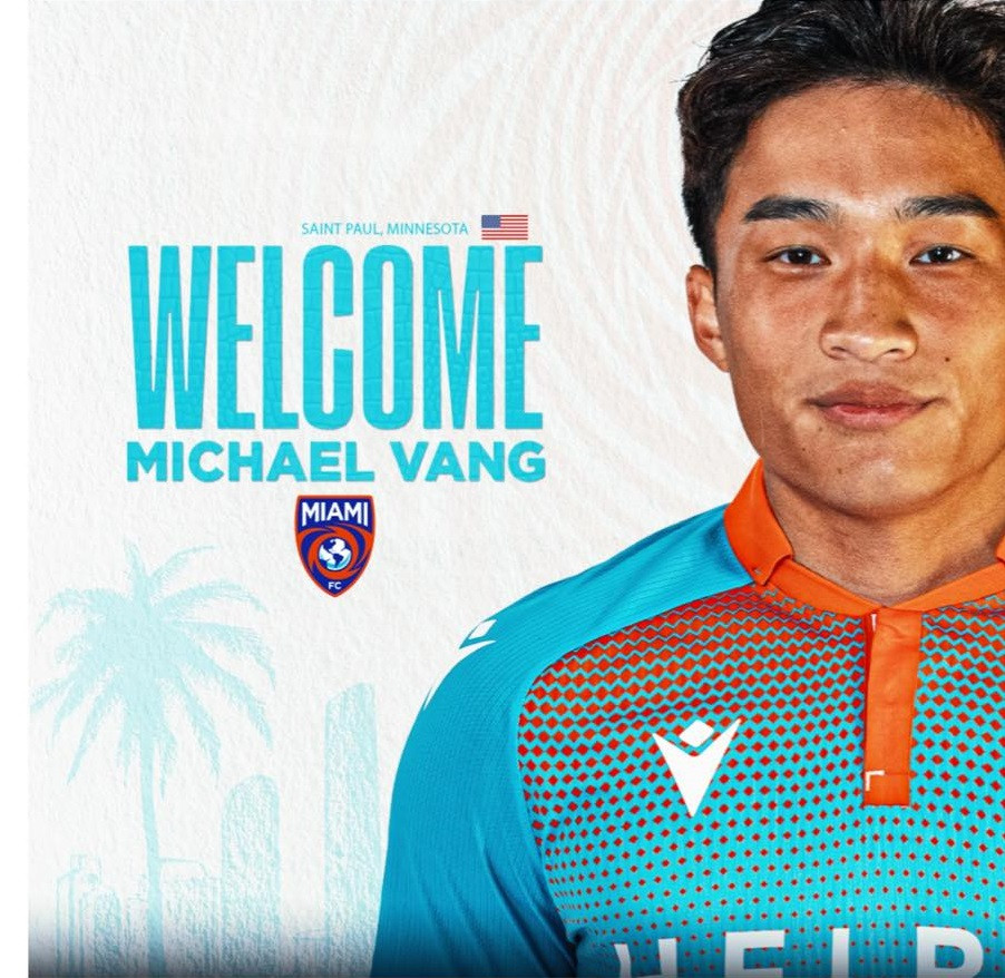 Miami FC xác nhận chiêu mộ Michael Vang
