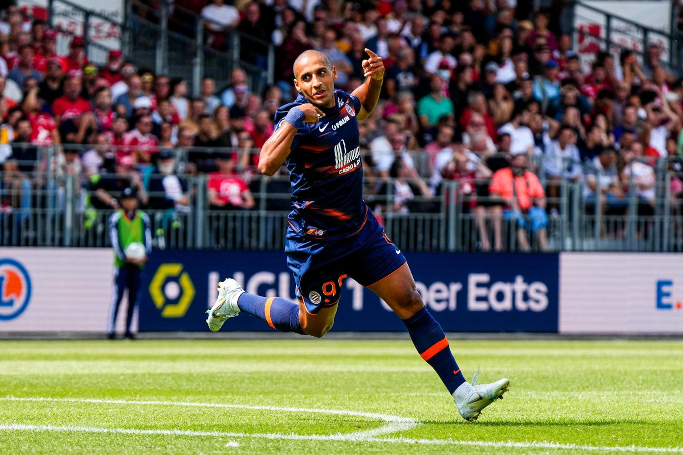 Wahbi Khazri là một trong số nhiều cầu thủ nguy hiểm của Montpellier