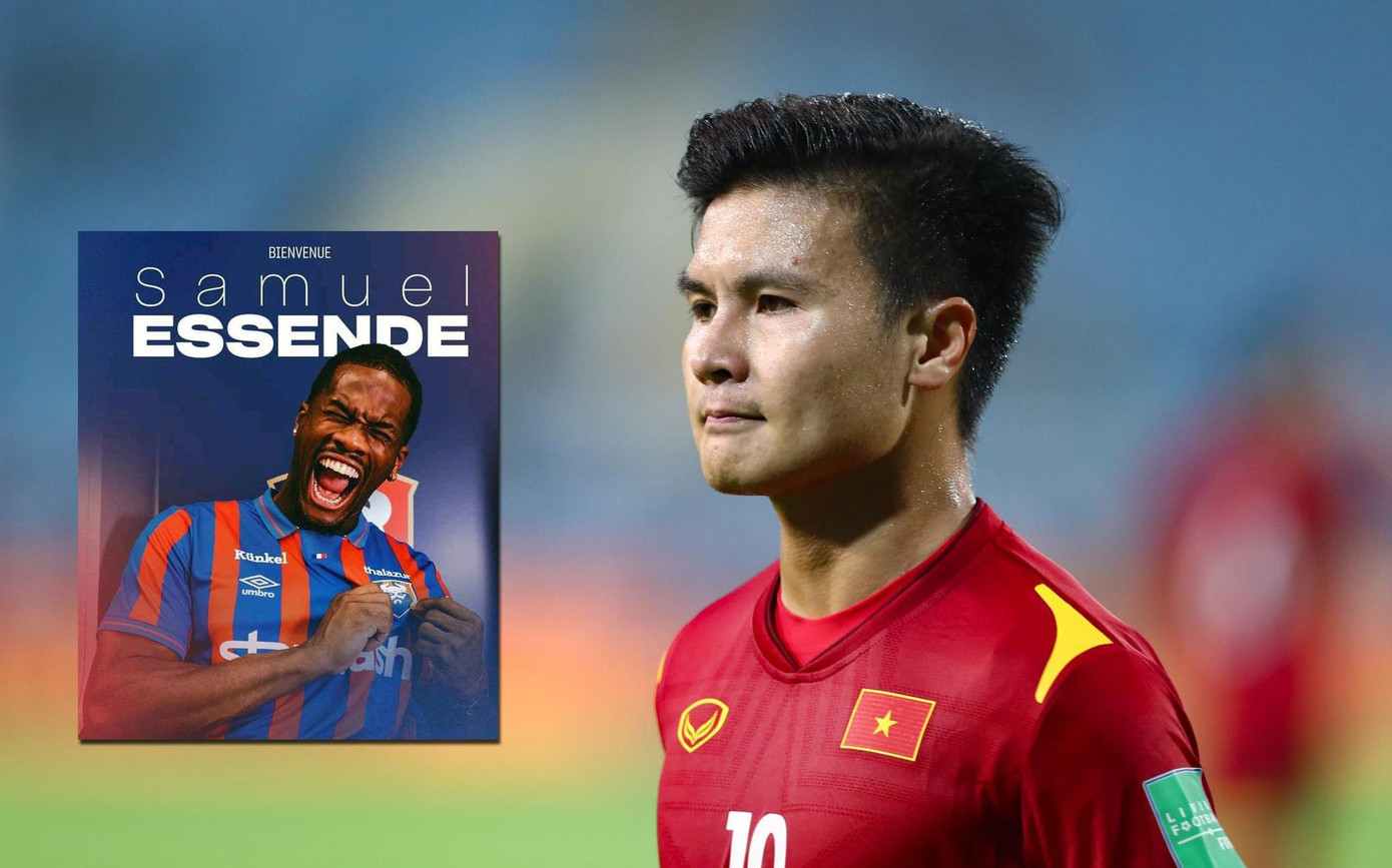 Essende đã ra mắt trong màu áo Caen, còn Quang Hải cũng sắp ra mắt trong màu áo Pau Essende đã ra mắt trong màu áo Caen, còn Quang Hải cũng sắp ra mắt trong màu áo Pau