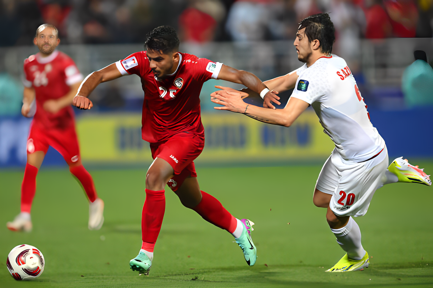 Kéo trận đấu đến loạt luân lưu, Iran hạ Syria 1-1 (5-3) để vào tứ kết ảnh 27 Kéo trận đấu đến loạt luân lưu, Iran hạ Syria 1-1 (5-3) để vào tứ kết ảnh 27