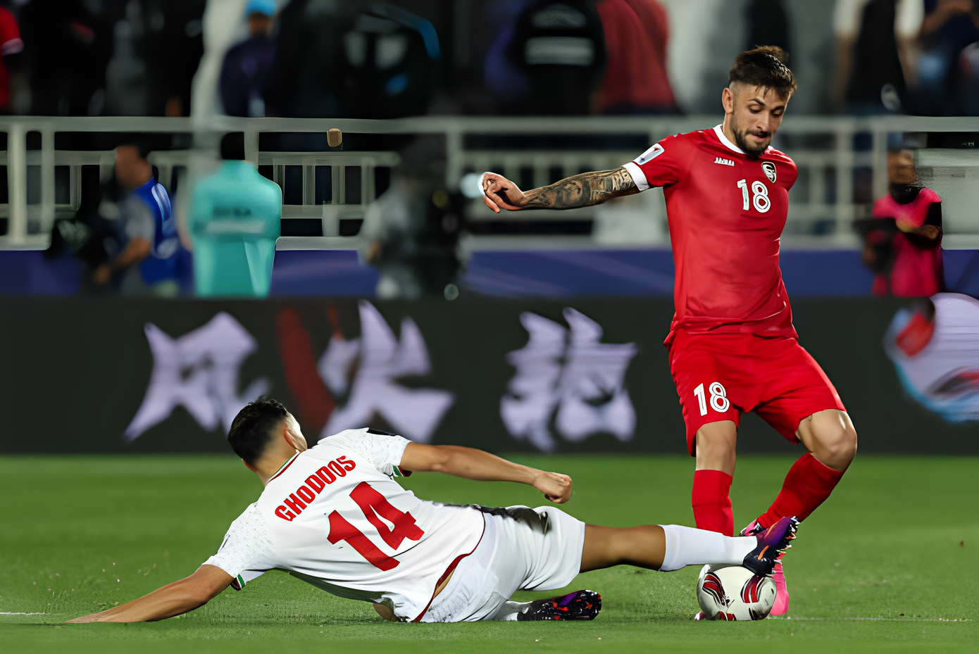 Kéo trận đấu đến loạt luân lưu, Iran hạ Syria 1-1 (5-3) để vào tứ kết ảnh 28 Kéo trận đấu đến loạt luân lưu, Iran hạ Syria 1-1 (5-3) để vào tứ kết ảnh 28