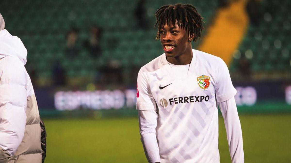 Amilcar Djau Codjovi trong màu áo Vorskla Poltava Amilcar Djau Codjovi trong màu áo Vorskla Poltava