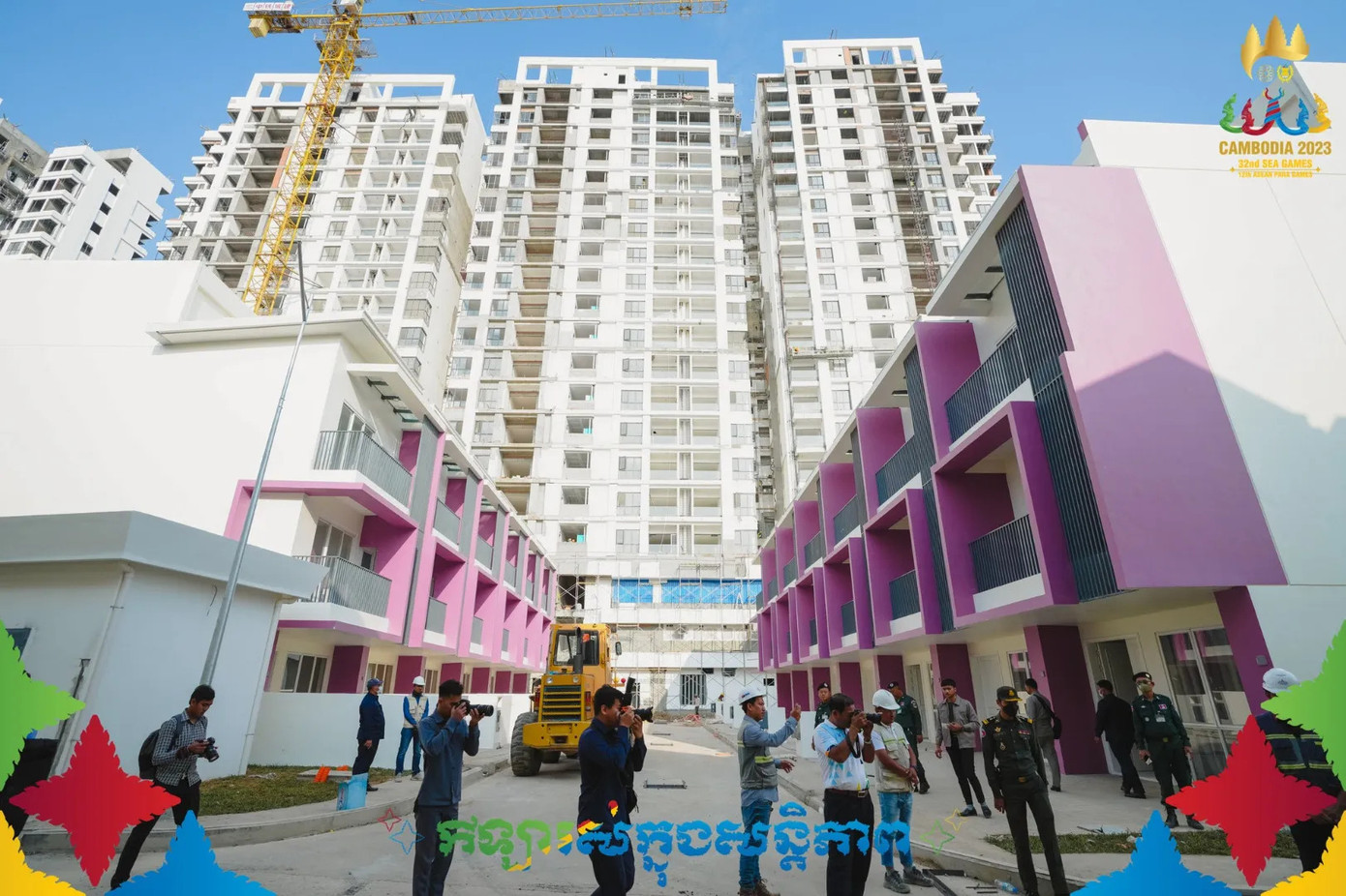 Làng VĐV không đủ chỗ cho tất cả các thành viên đoàn Malaysia