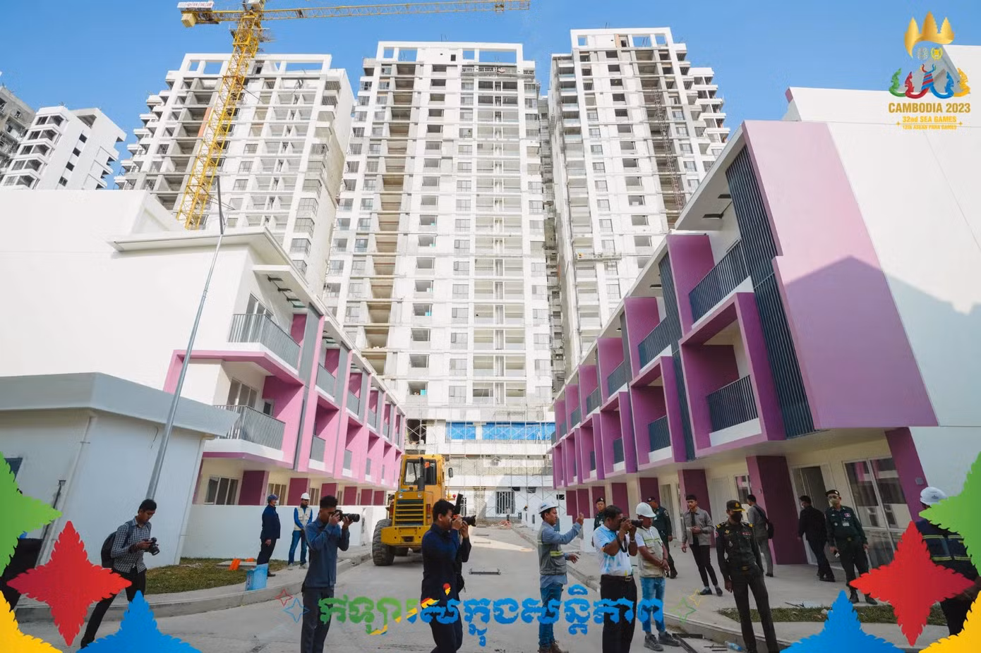 Làng VĐV không đủ chỗ cho tất cả các thành viên đoàn Malaysia Làng VĐV không đủ chỗ cho tất cả các thành viên đoàn Malaysia