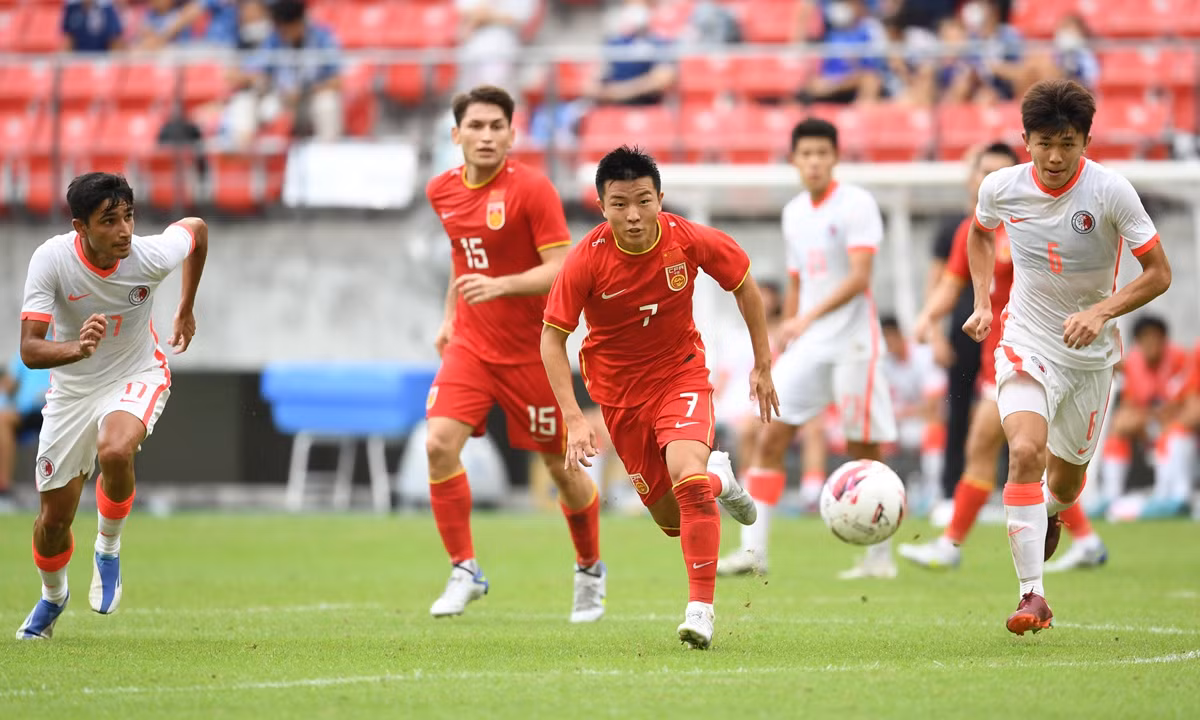 Hồng Kông (TQ) vừa gây sốc khi hạ Trung Quốc 2-1