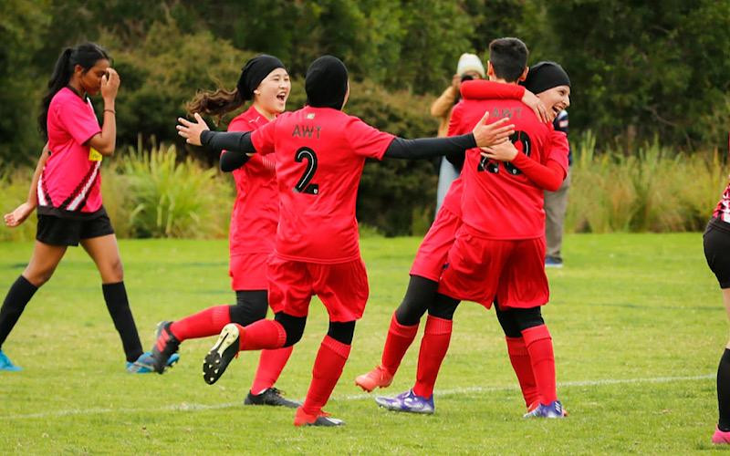 Gặp vô vàn khó khăn, nhưng các cầu thủ Afghanistan chưa bao giờ vơi đi niềm vui với trái bóng tròn