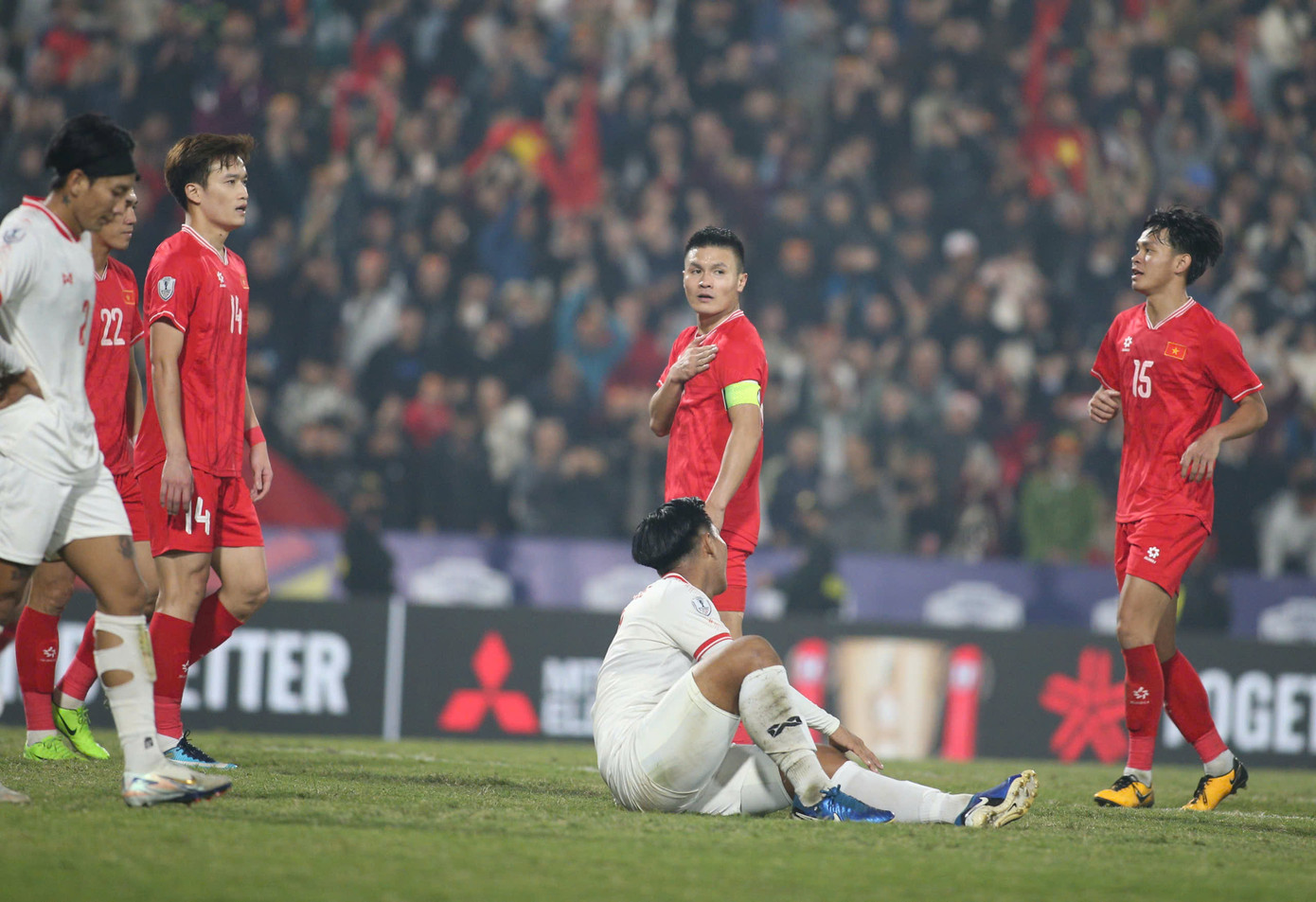 Đại phá Myanmar, đội tuyển Việt Nam vào bán kết ASEAN Cup 2024 ảnh 82