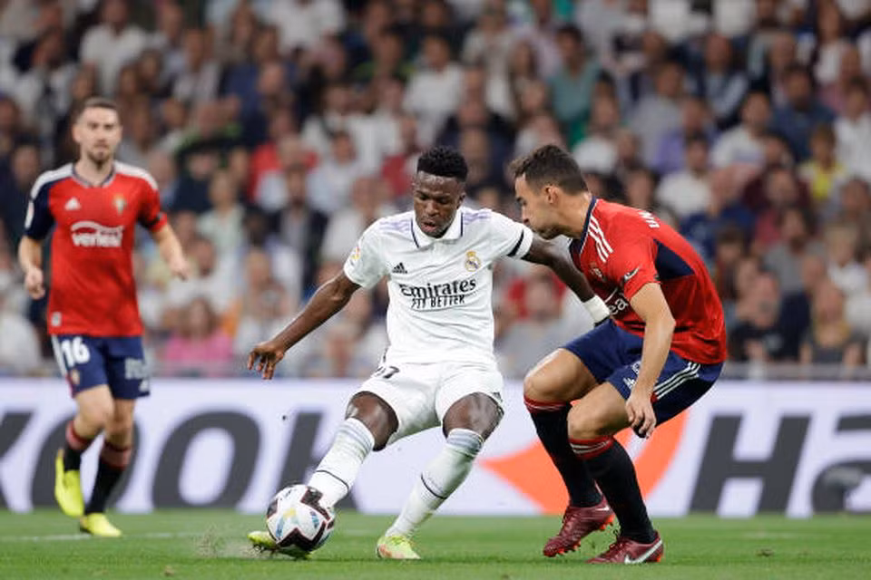 Vinicius dứt điểm không thành trong hiệp 1