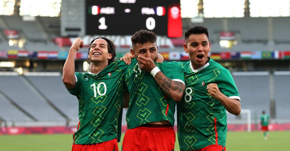 Tam tấu Diego Lainez, Carlos Rodriguez, Alexis Vega của Mexico Tam tấu Diego Lainez, Carlos Rodriguez, Alexis Vega của Mexico