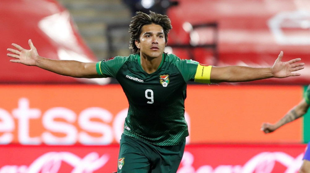 Marcelo Moreno của ĐT Bolivia Marcelo Moreno của ĐT Bolivia