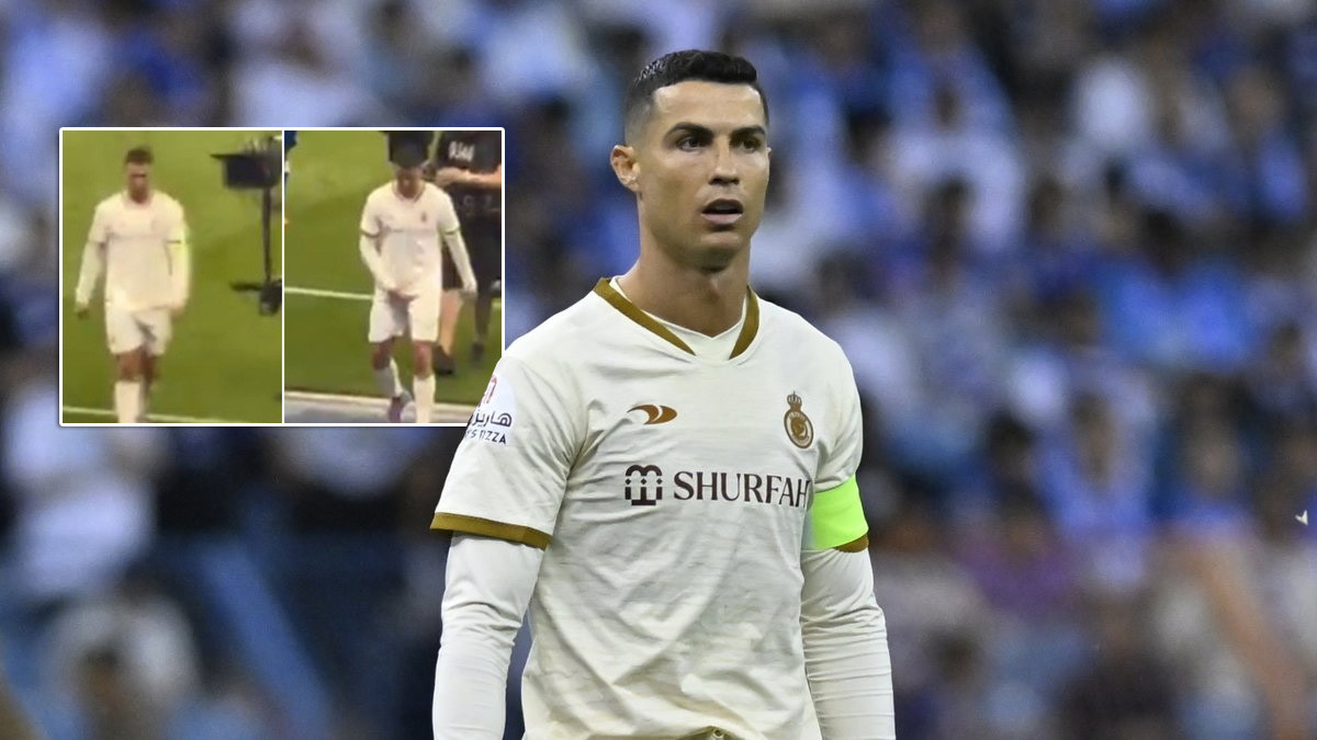 Hành động bị coi là gây tranh cãi của Ronaldo Hành động bị coi là gây tranh cãi của Ronaldo