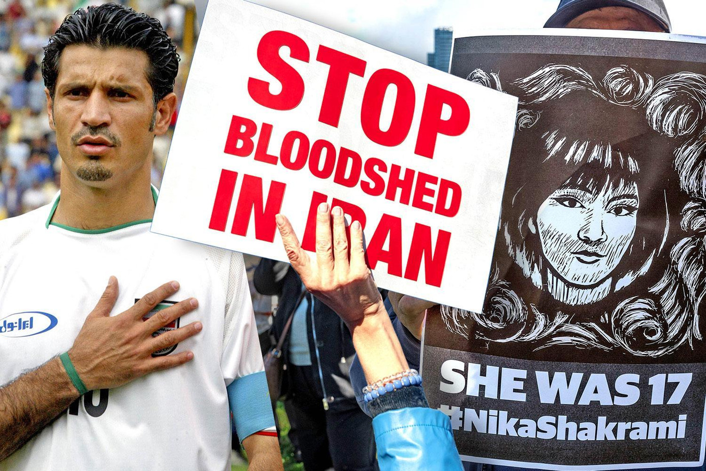 Ali Daei bị bắt vì ủng hộ phong trào biểu tình bảo vệ phụ nữ Iran Ali Daei bị bắt vì ủng hộ phong trào biểu tình bảo vệ phụ nữ Iran