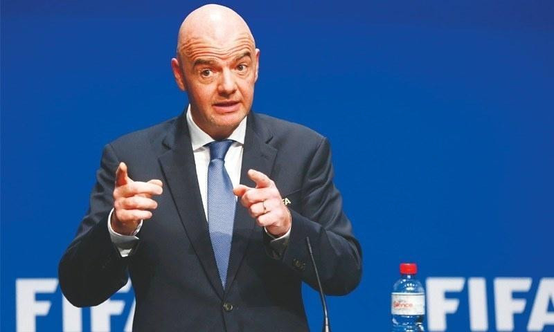 Ông Infantino, chủ tịch FIFA Ông Infantino, chủ tịch FIFA