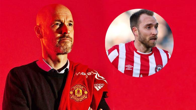 HLV Ten Hag muốn chiêu mộ Eriksen, tiền vệ đang thất nghiệp
