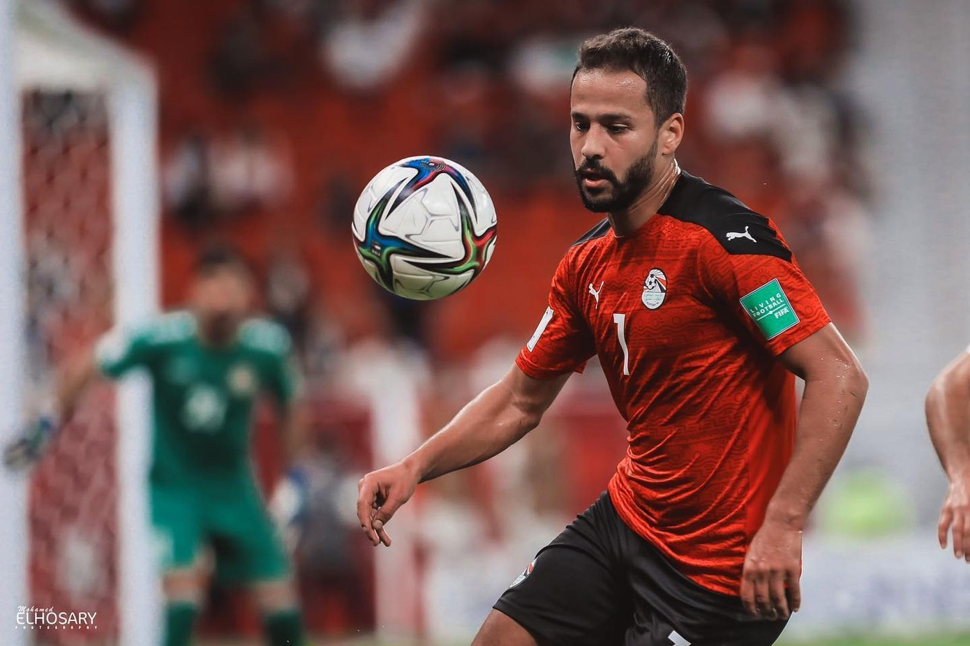 Refaat trong màu áo ĐT Ai Cập Refaat trong màu áo ĐT Ai Cập