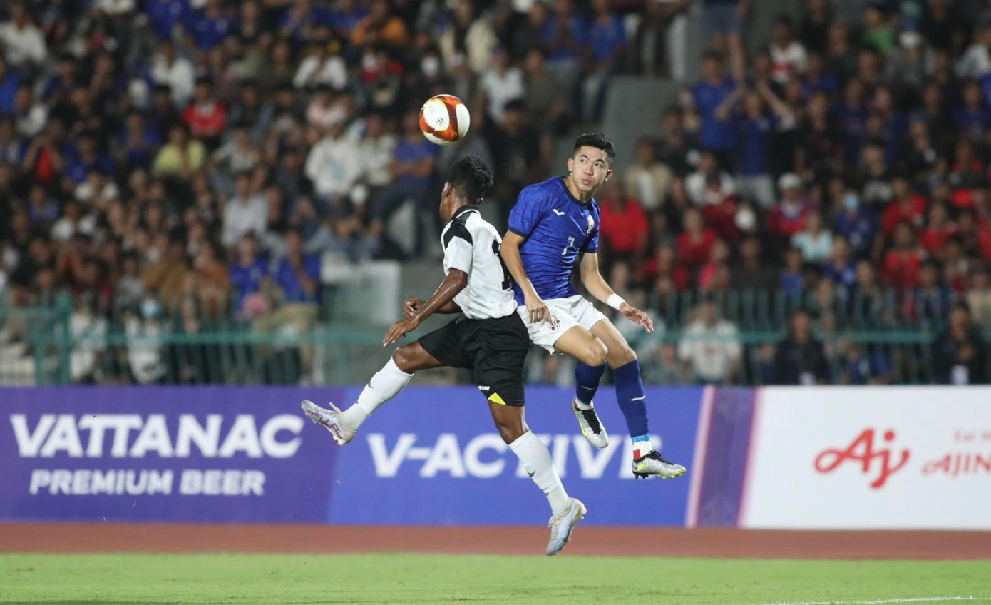 SEA Games 32: Đại thắng U22 Timor Leste 4-0, U22 Campuchia qua mặt Indonesia chiếm ngôi đầu bảng A ảnh 8 SEA Games 32: Đại thắng U22 Timor Leste 4-0, U22 Campuchia qua mặt Indonesia chiếm ngôi đầu bảng A ảnh 8