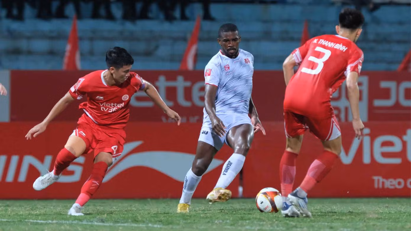 Đức Chiến, Mạnh Dũng lập công giúp Viettel đánh bại Hải Phòng 2-0 ảnh 36