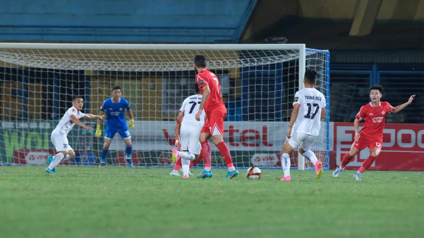 Đức Chiến, Mạnh Dũng lập công giúp Viettel đánh bại Hải Phòng 2-0 ảnh 16