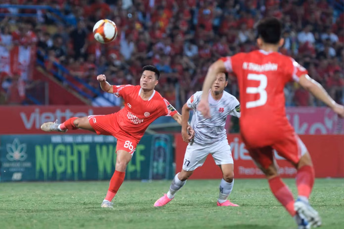 Đức Chiến, Mạnh Dũng lập công giúp Viettel đánh bại Hải Phòng 2-0 ảnh 30