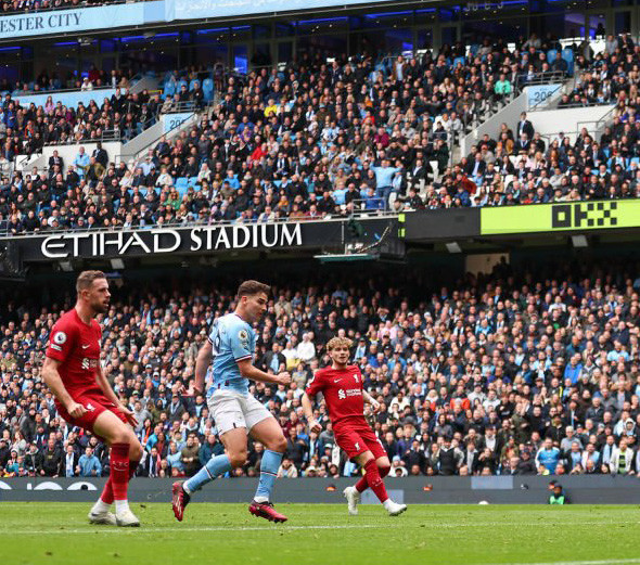 Sớm dẫn trước, Liverpool vẫn vỡ trận thua 1-4 trước Man City ảnh 7