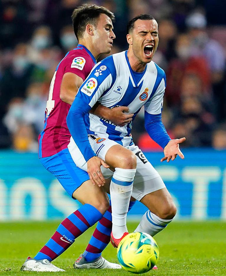 Sau khi mở tỷ số, Barca có phần bị đối thủ lấn lướt